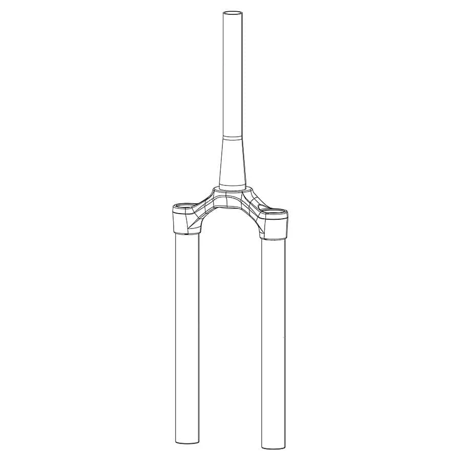 RockShox CSU Lyrik/Yari DPA 2927+ DFBLK