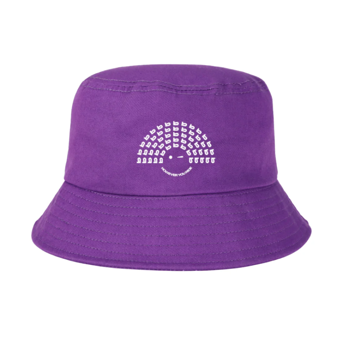 Bici Purple Bucket Hat - Image 2