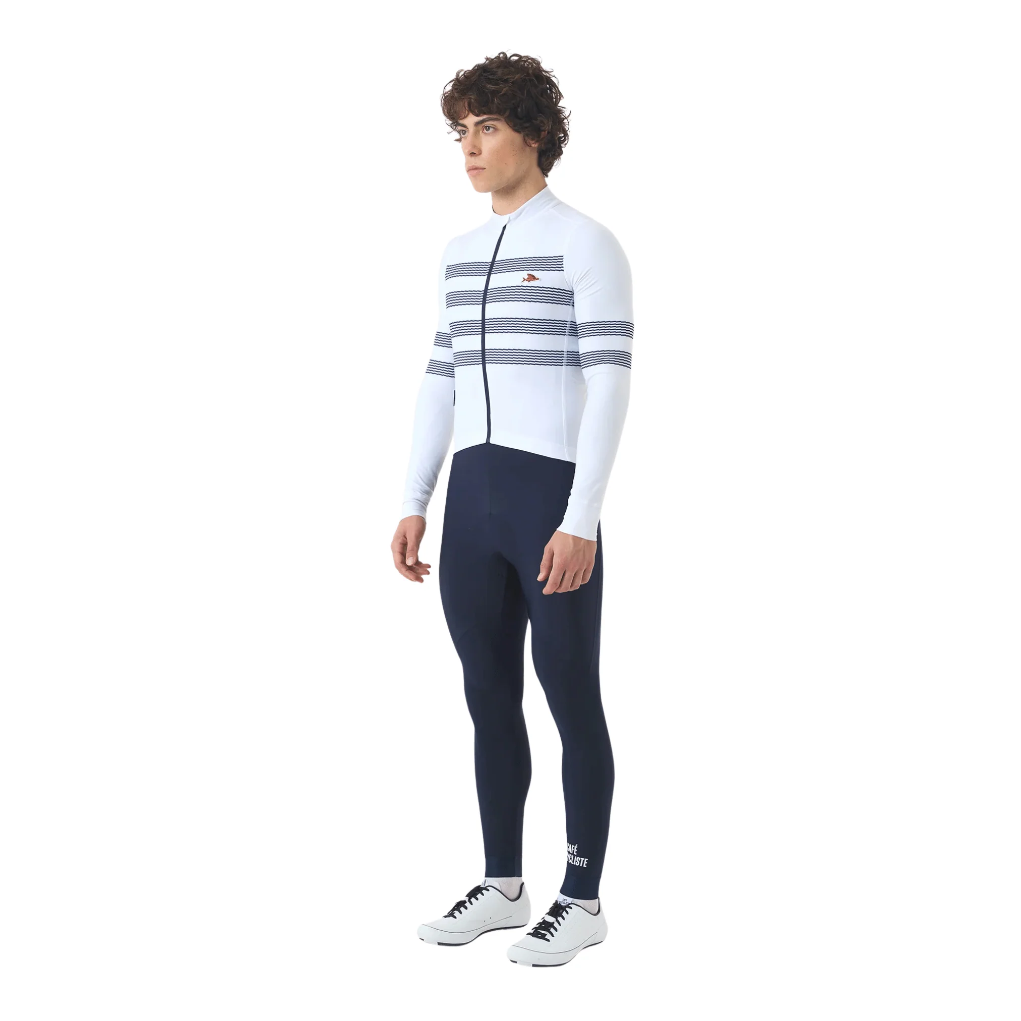 Café du Cycliste Men's Charlie LS Jersey - Image 8