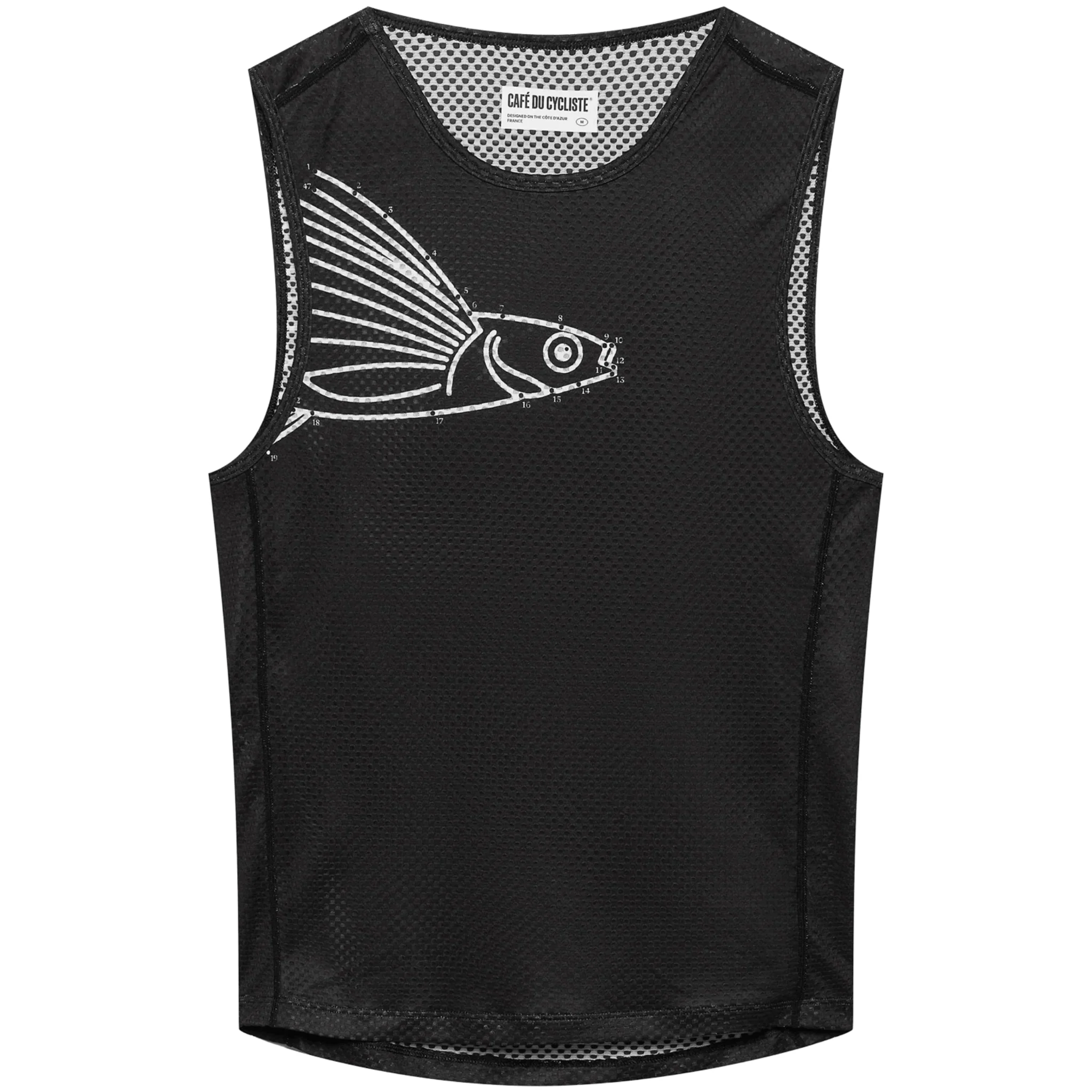 Café du Cycliste Men's Liliane Sleeveless Base Layer - Image 4