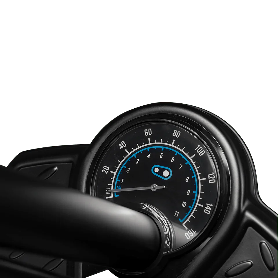 Crankbrothers Sapphire Floor Pump Midnight Black - Image 2