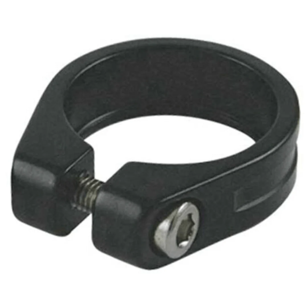 EVO Seatpost clamp with integrated bolt, 31.8mm, Black
