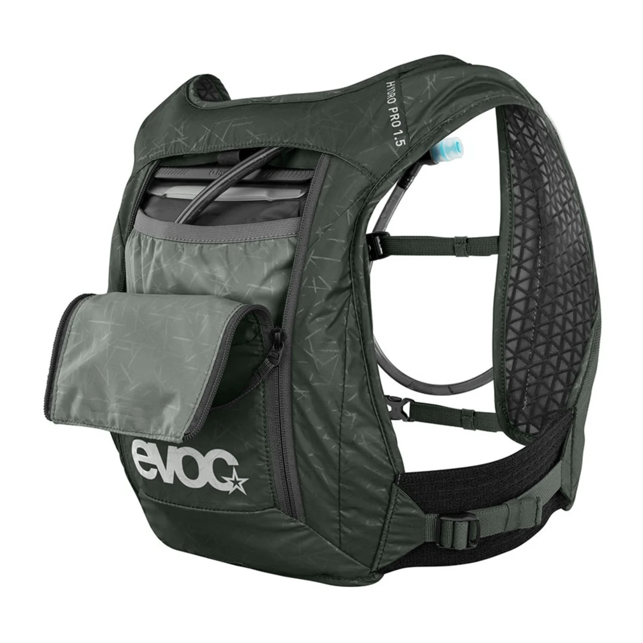 EVOC Hydro Pro 1.5 + 1.5L Bladder Dark Olive - Image 3