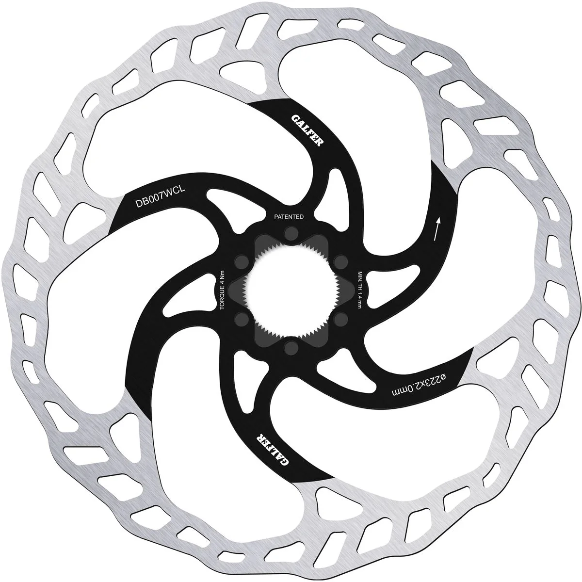 Galfer Disc Wave Fixed Rotor MTB - Image 2