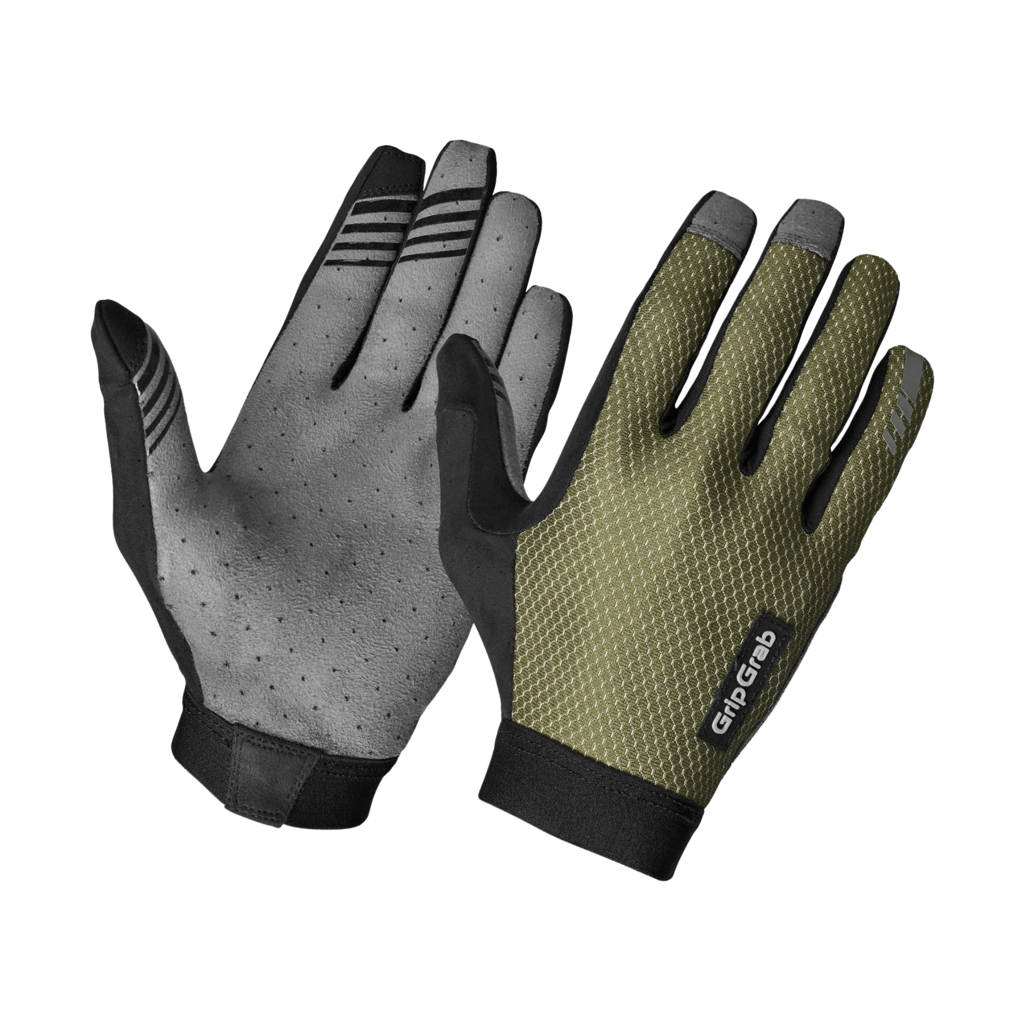 GripGrab Vertical 2 InsideGrip Full Finger Summer Gloves - Image 2