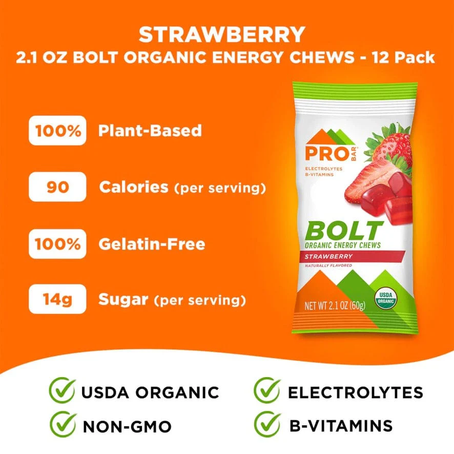 PROBAR BOLT Energy Chews 12-Unit Pack - Image 4