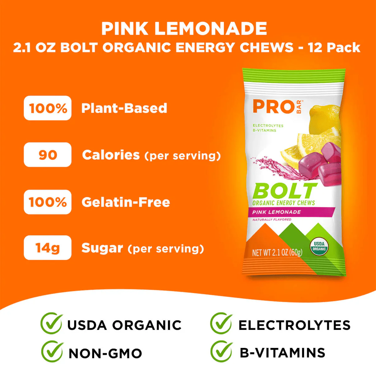 PROBAR BOLT Energy Chews 12-Unit Pack - Image 6