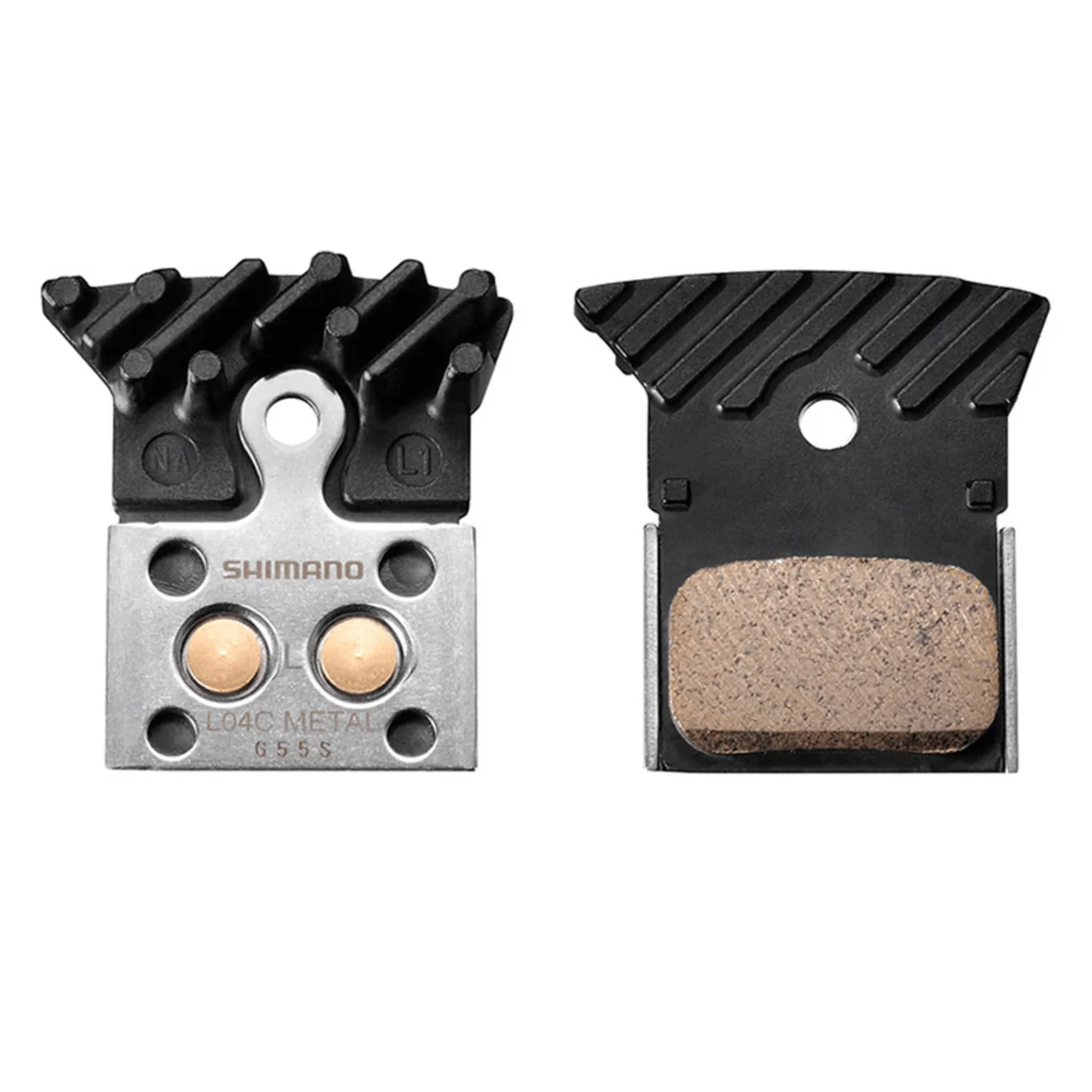 Shimano Metal Pad L04C w/Fin - Image 2
