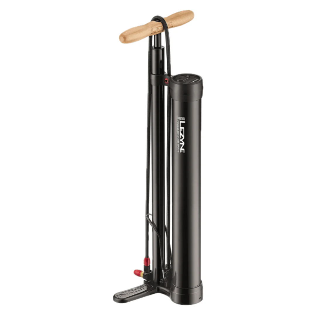 Lezyne Digital Pressure Over Drive 2.5" 220psi ABS-1 Pro Chuck Floor Pump