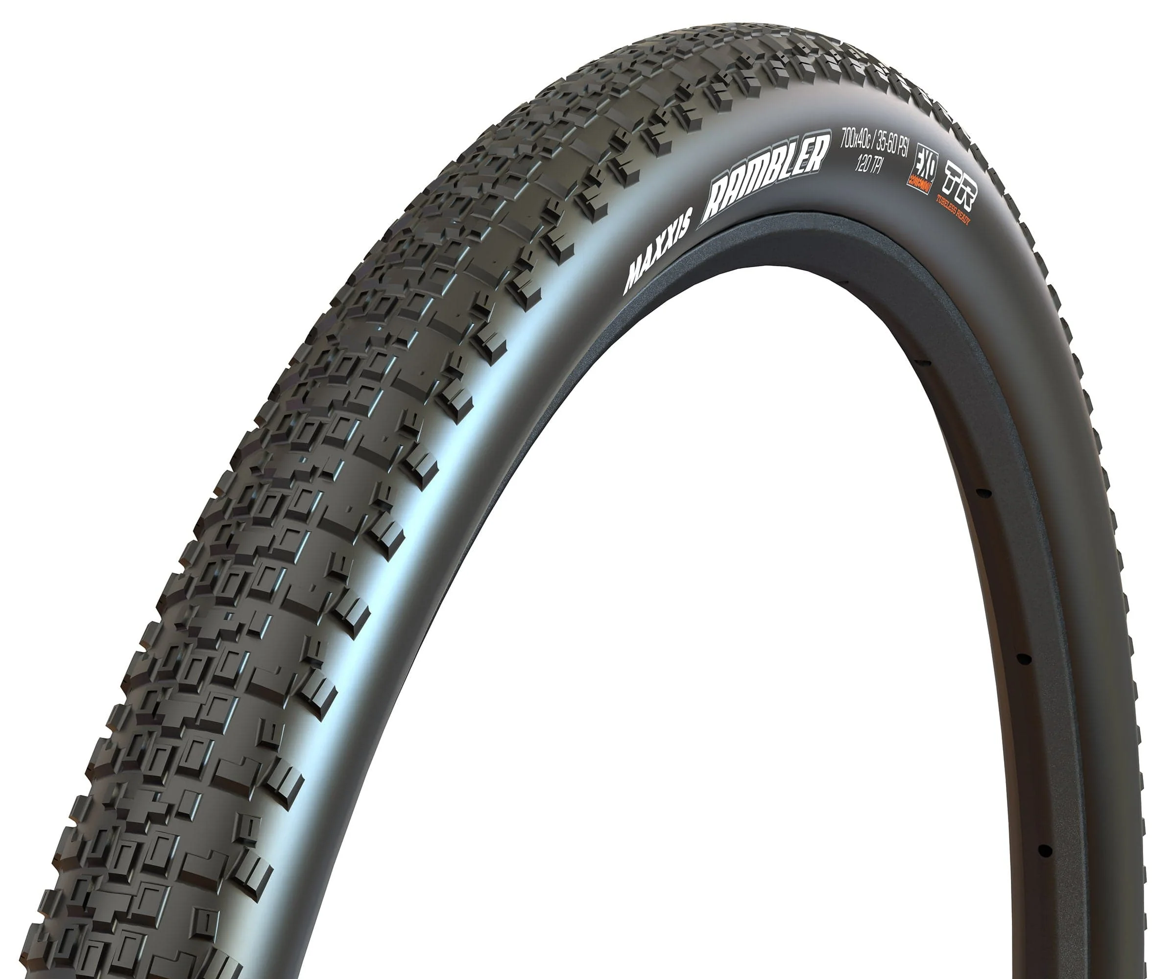 Maxxis Rambler TR EXO Dual 60TPI Tire Tanwall 700c x 50mm
