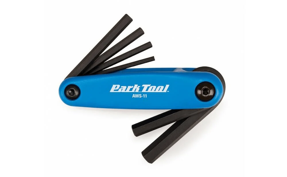 Park Tool AWS-11 Metric Folding Hex Wrench Set