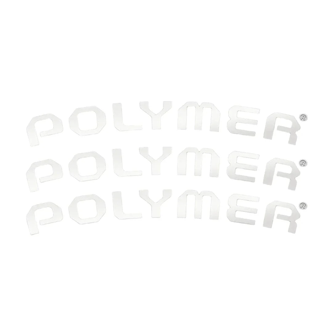 Polymer Workshop Decal Set - White