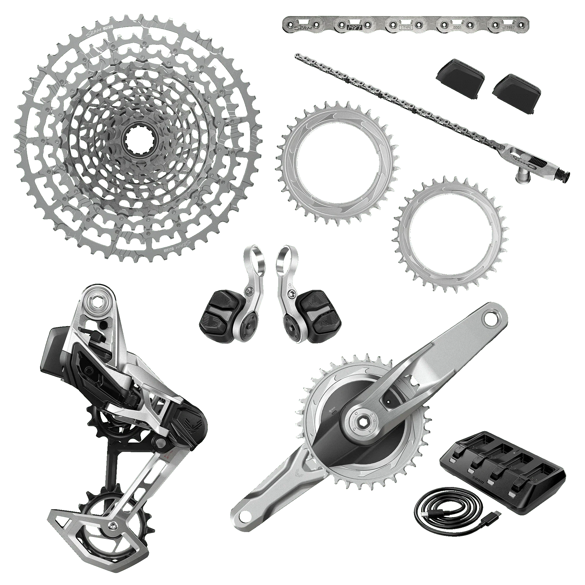 SRAM Eagle Transmission 1987 Build Kit 170mm