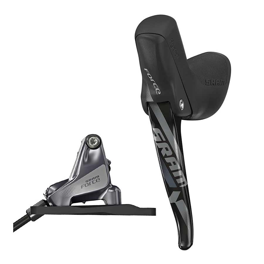 SRAM Force CX1 Shifter Left, Hydraulic road disc brake, Flat Mount Caliper, Front - Image 2