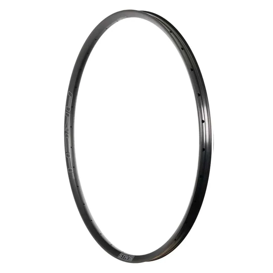 Stan's NoTubes Rim Arch MK4 Rim, 27.5" x 32 hole, Black (with Gray decals)
