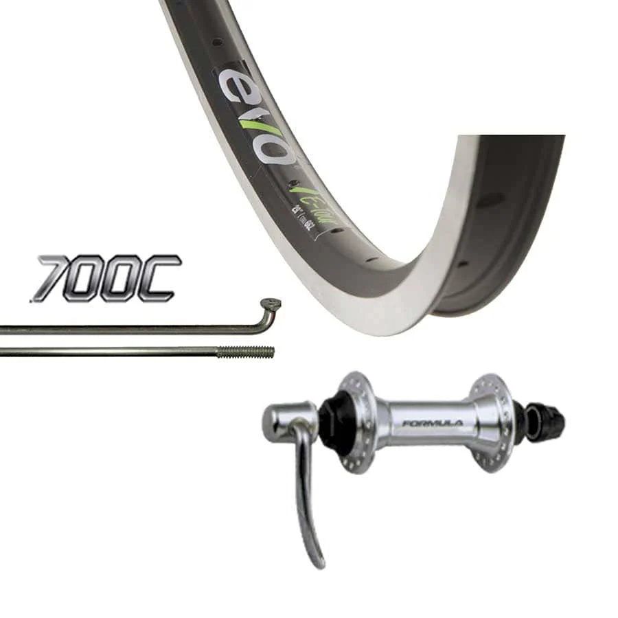 Wheel Shop Touring - 700C - Evo Tour 19 Black/Stainless