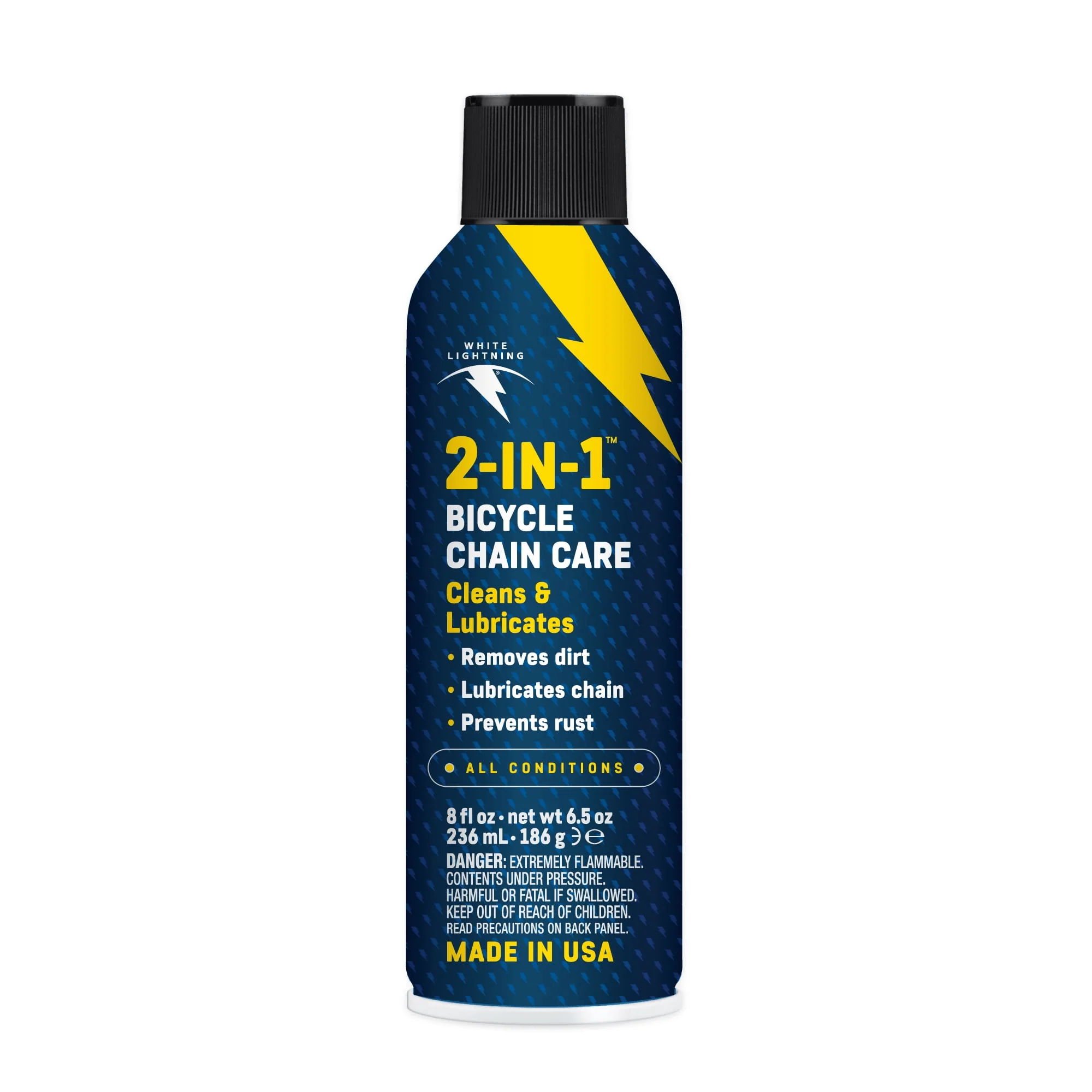 White Lightning 2-in-1 Chain Care Lube - Image 2