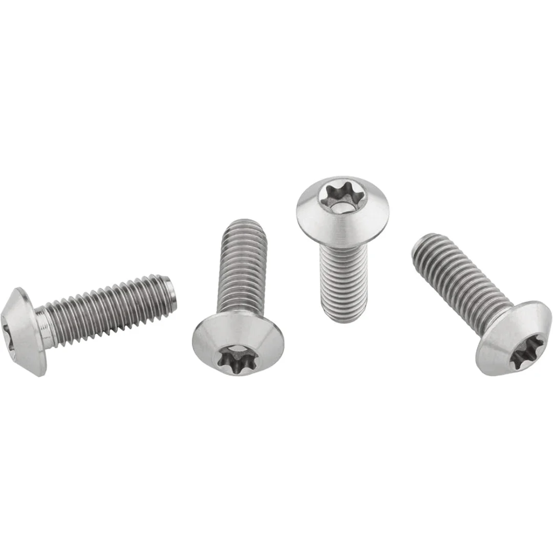 Wolf Tooth Components Ti Water Bottle Cage Bolts Low Profile 4 Pack